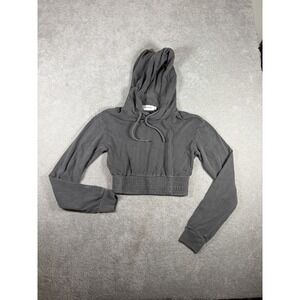 Talentless grey‎ cropped boxing hoodie women Xs
